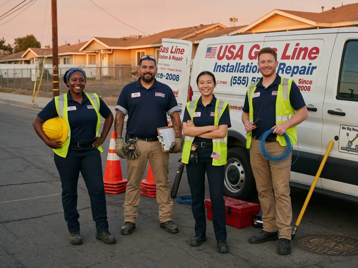 Gas Line Installation company in Upper Lake, CA